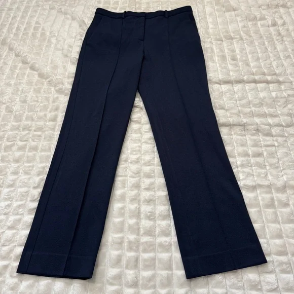 Theory 6 Navy Blue Dress Pants Slacks ~ Classic Career Capsule Pockets - Picture 2 of 9